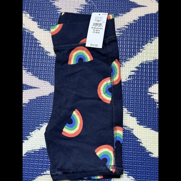 Gap ORGANIC Kids Rainbow Bike Shorts Sz.18-24m - by Loving Kindness Everyday - Picture 3 of 14